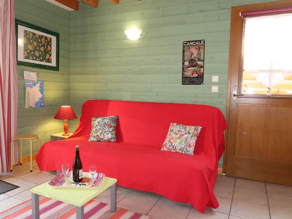Chalet Le Chalet - A Cancale Bagian luar foto