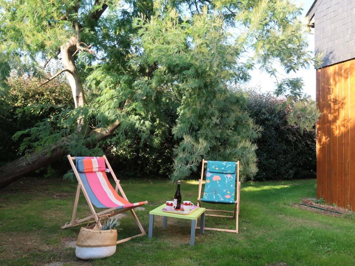 Chalet Le Chalet - A Cancale Bagian luar foto